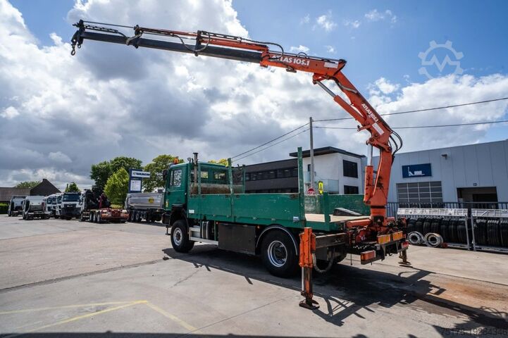 Plataforma de carga MAN FE 310A-4X4+ATLAS 105.1 A3