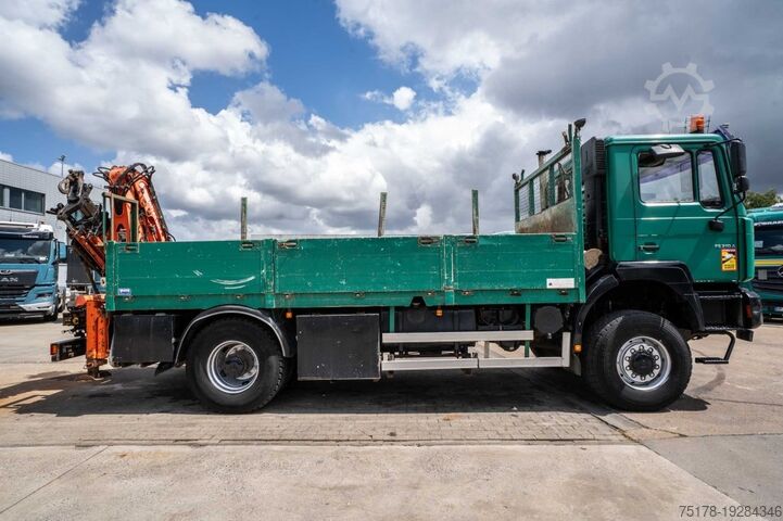 Plataforma de carga MAN FE 310A-4X4+ATLAS 105.1 A3