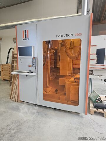 Centre d'usinage vertical pour le bois HOLZ-HER EVOLUTION 7405 4mat Edition Connect