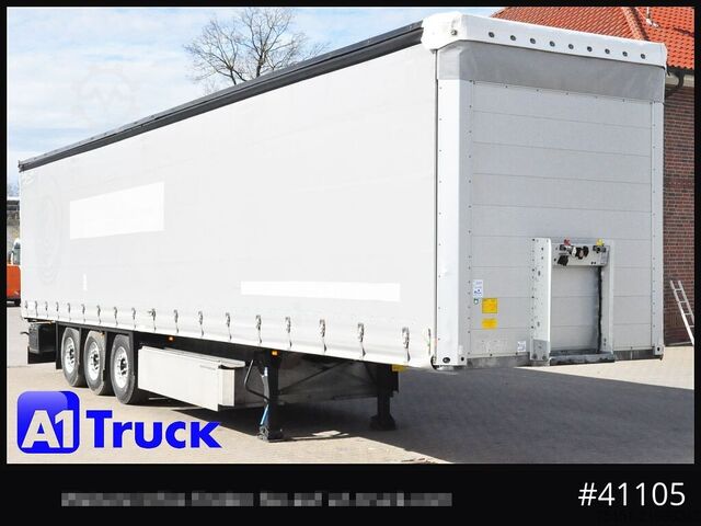 Open oplegger met zeil SCHMITZ SD Tautliner, Code XL, verzinkt, Liftachse