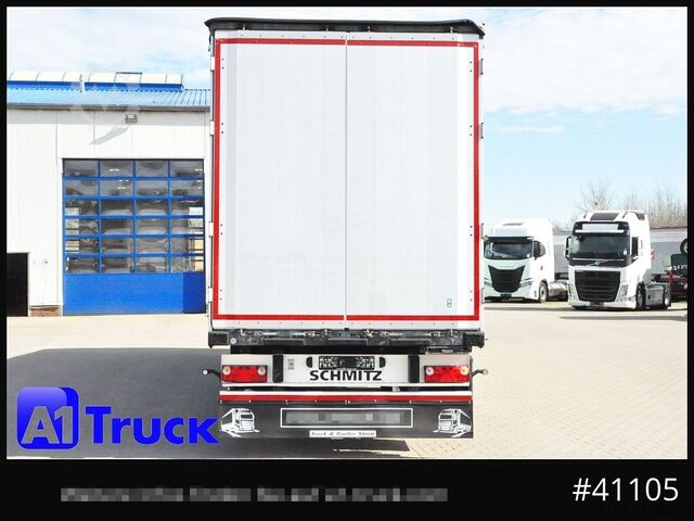 Open oplegger met zeil SCHMITZ SD Tautliner, Code XL, verzinkt, Liftachse