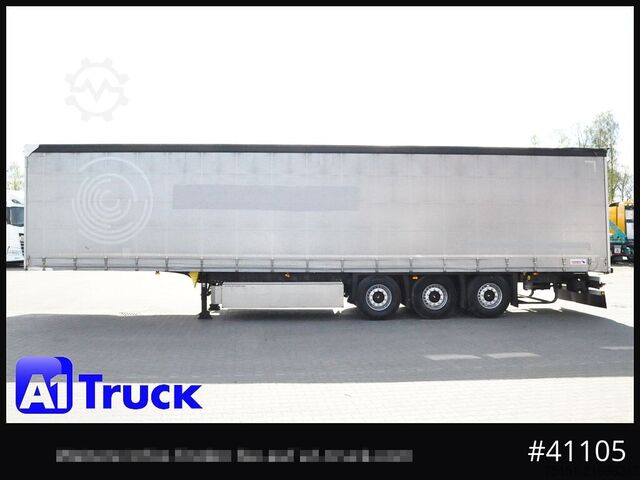 Open oplegger met zeil SCHMITZ SD Tautliner, Code XL, verzinkt, Liftachse