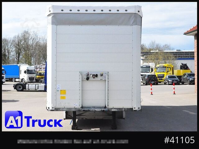 Open oplegger met zeil SCHMITZ SD Tautliner, Code XL, verzinkt, Liftachse