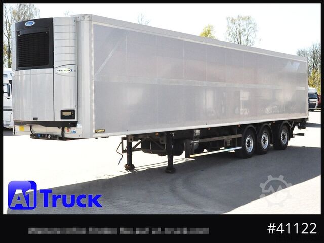 Hűtő félpótkocsi ROHR RSK/35 TK, Carrier 1950 , Lift-Lenkachse, LBW,