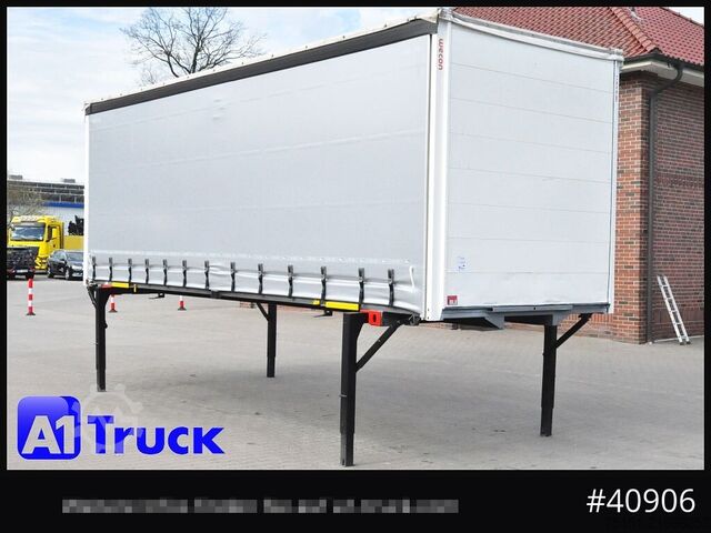 Εναλλάξιμο αμάξωμα με επίπεδη πλατφόρμα και μουσαμά WECON WPR 745, verzinkt, 2520  innen, Code XL