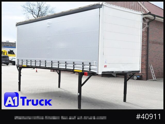 Εναλλάξιμο αμάξωμα με επίπεδη πλατφόρμα και μουσαμά WECON WPR 745, verzinkt, 2520  innen, Code XL