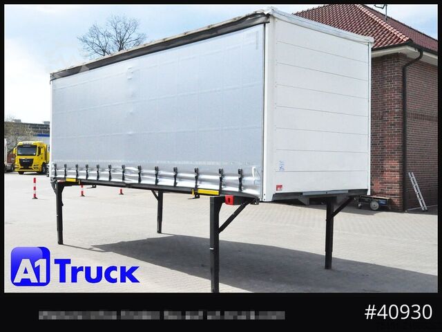 Εναλλάξιμο αμάξωμα με επίπεδη πλατφόρμα και μουσαμά WECON WPR 745, verzinkt, 2520  innen, Code XL