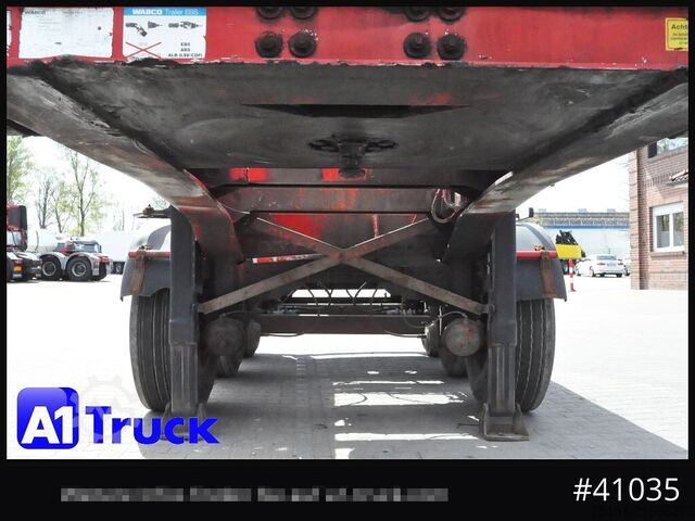 Tipper semitrailer MEIERLING MSA 27, Kippchassi, 20'' Container, Kipper, Alurahmen