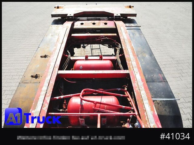 Tipper semitrailer MEIERLING MSA 27, Kippchassi, 20'' Container, Kipper, Alurahmen