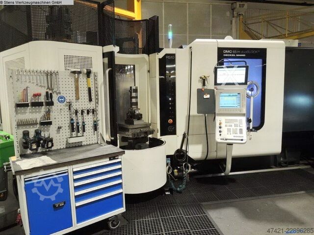 Machining Center - horizontalno DMG MORI DMC 65 H duoBLOCK RS10