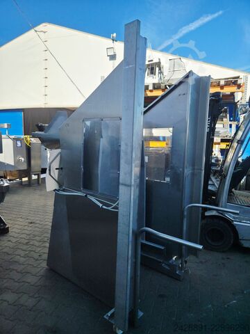 Mobil pneumatikus csatornaemelő  