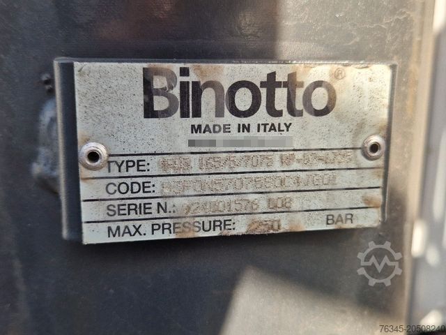 Tipper semitrailer WIELTON 55m3 Alu-Kastenmulde Kombitür Weight Master