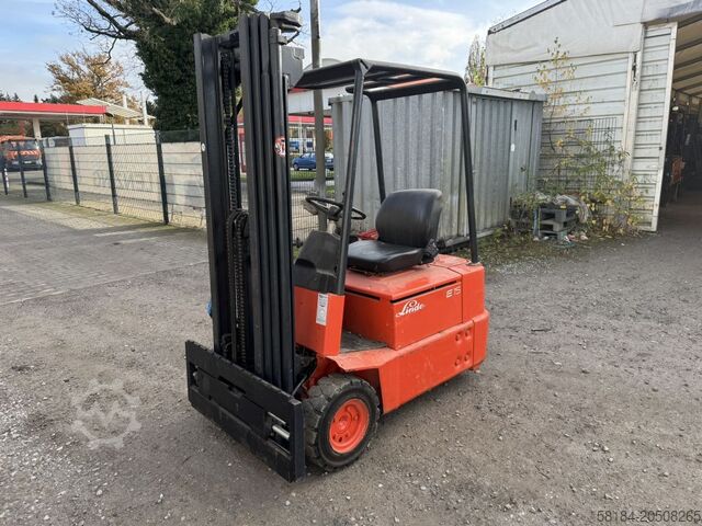 Electric 3-wheel forklift Linde E15