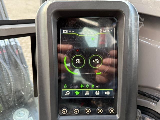 Minigraafmachine Zoomlion ZE27GU, Greifer u. Hammerhydr.,Klima,CE