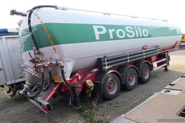 Silo návěs SPITZER SK2760CAL, Kippsilo, 60m³, Alu-Chassis,Luft-Lift