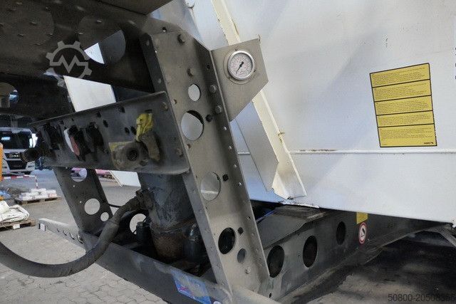 Kippers oplegger SCHMITZ CARGOBULL SKI 24 SL 7.2, Stahl, 26m³, Rollplane, Luft-Lift