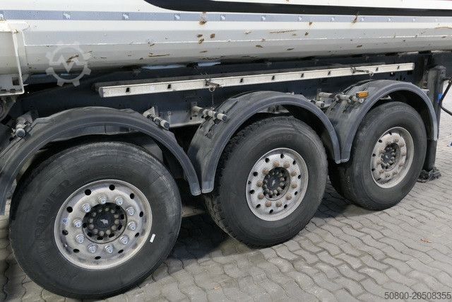 Kippers oplegger SCHMITZ CARGOBULL SKI 24 SL 7.2, Stahl, 26m³, Rollplane, Luft-Lift