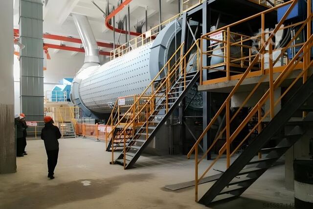 Cementmolen, klinkermaling Clinker grinding mill / cement ball mill cement grinding with air classifier