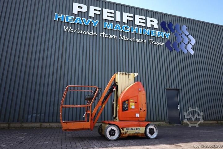 Scharnierende telescopische hoogwerker JLG Toucan 10E Electric, 10.1 m Working Height, 200kg