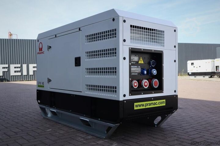 Generator set Pramac GPW45Y/FS5 Valid inspection, *Guarantee! Diesel, 4