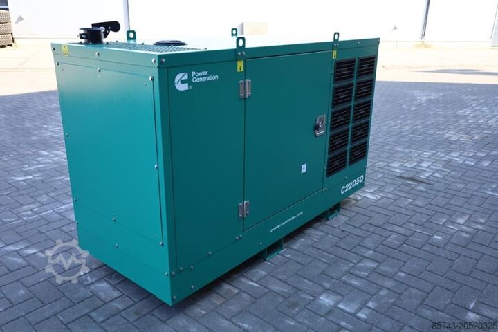 Generator set Cummins C22D5Q Declaration of Conformity, Diesel, 22kVA, A