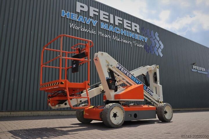 Scharnierende telescopische hoogwerker Snorkel A38E Valid Inspection, *Guarantee! Electric, 13.5m