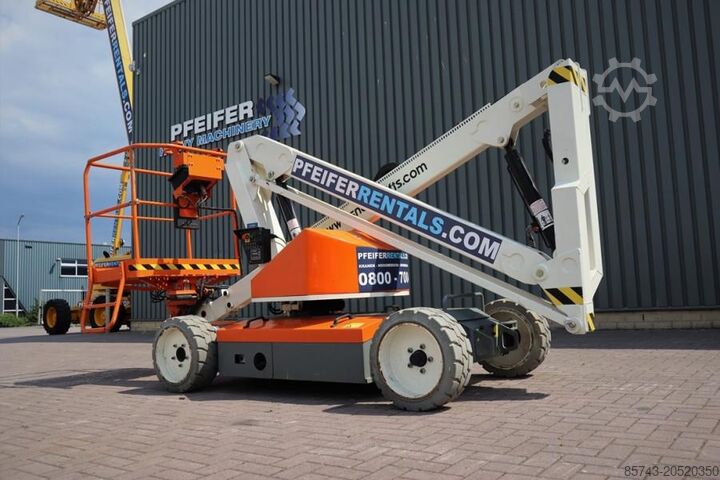 Scharnierende telescopische hoogwerker Snorkel A38E Valid Inspection, *Guarantee! Electric, 13.5m