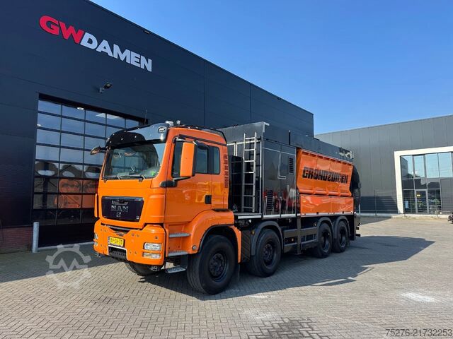 Usisno vozilo MAN TGS 41.440 8x4 RSP 10 m3 Saugbagger