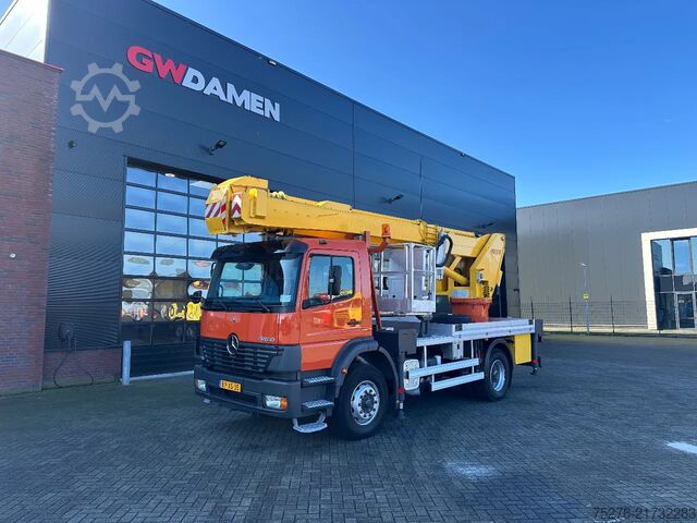 Platforma de ridicare Mercedes-Benz Atego 1823 Multitel J 328 Alu  28 Mtr.