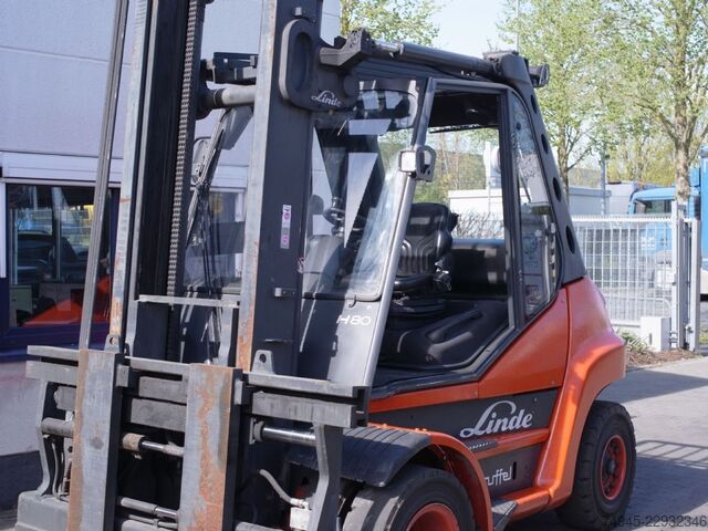 Diesel gaffeltrucks Linde H80D