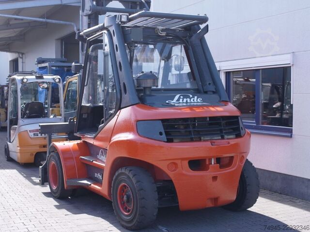Diesel gaffeltrucks Linde H80D