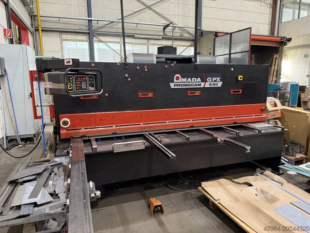 Hydraulische guillotineschaar AMADA GPX 630