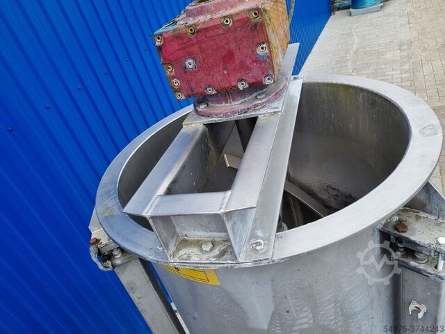 Roertank van roestvrij staal Tank