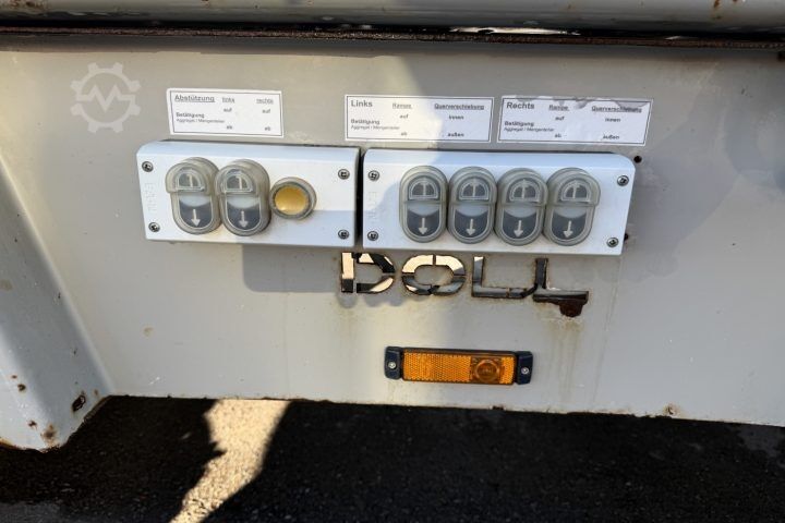 Alçak şasi dorse Doll S2H Tieflader / Swiss-Vehicle