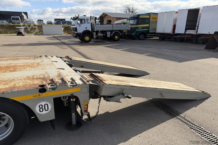 Alçak şasi dorse Doll S2H Tieflader / Swiss-Vehicle