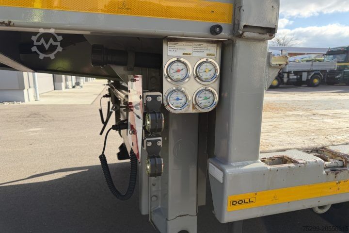 Alçak şasi dorse Doll S2H Tieflader / Swiss-Vehicle