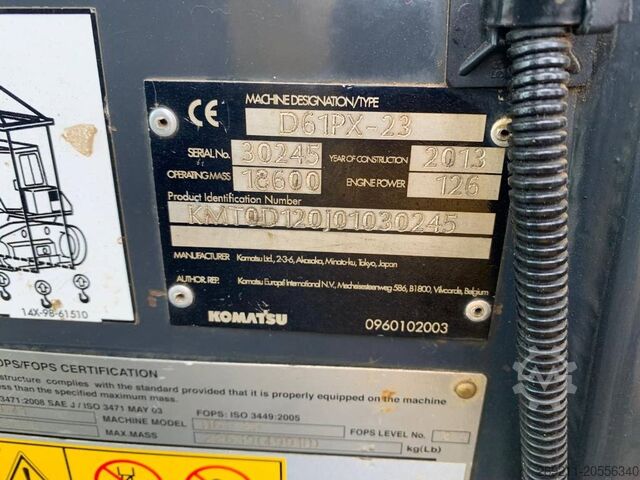 Egaliseermachine Komatsu D 61 PX-23