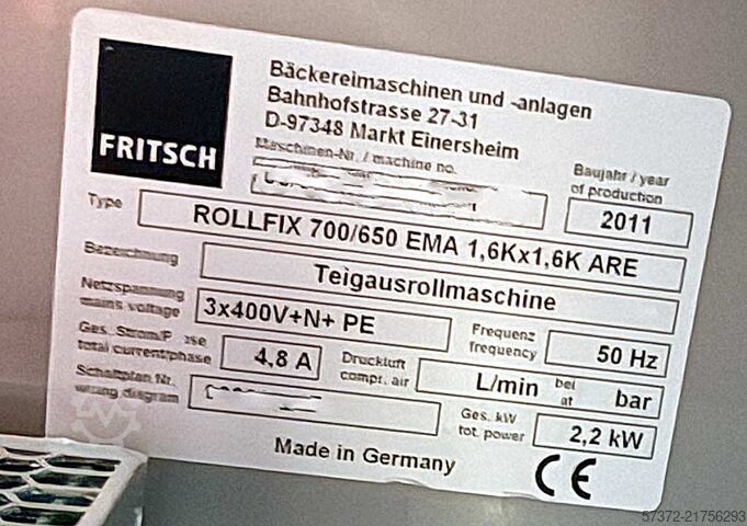 Deegroller Fritsch Rollfix 700/650