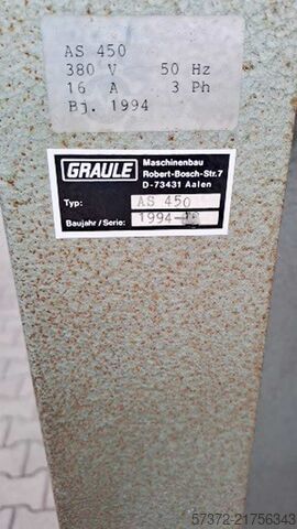 Fresadora Graule/Rotox AS 450/KF 347