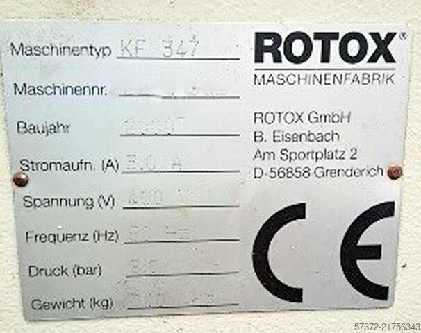Fresadora Graule/Rotox AS 450/KF 347