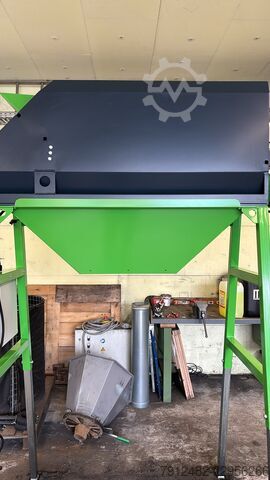 Pelletiseer fijne biomassa | EcoKraft RP18 GEN2 Pelletpers met bunker en zeef EcoKraft AG RP18 GEN2