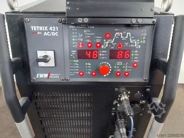 WIG-inverter lasapparaat EWM TETRIX 421 AC-DC SYNERGIC