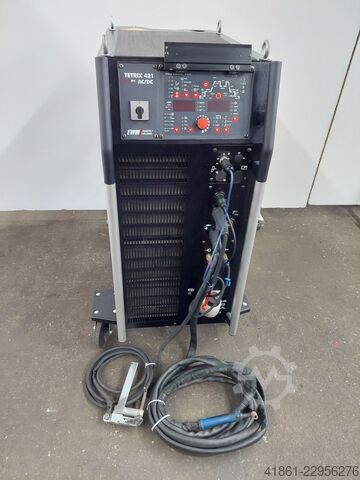 WIG-inverter lasapparaat EWM TETRIX 421 AC-DC SYNERGIC