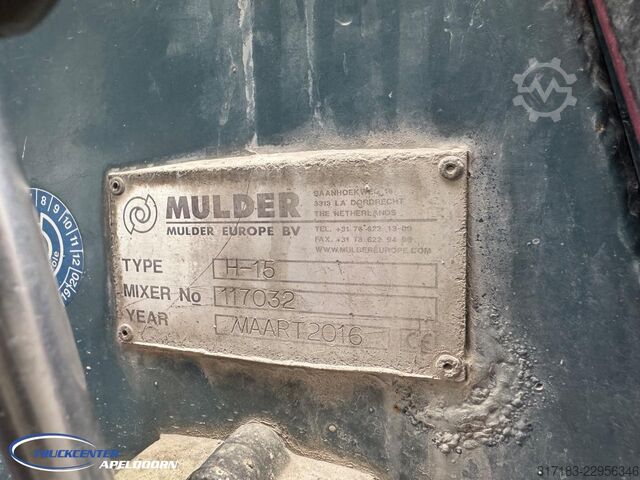 Betonieră Ginaf X6 5249 CFE 10x4 15m³ Mulder Mixer