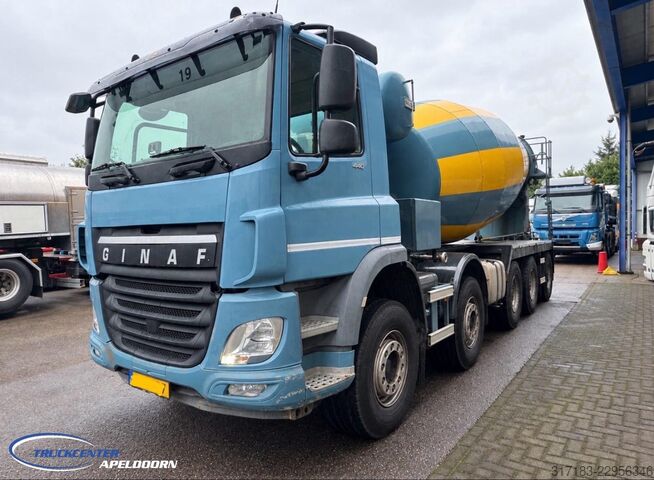 Betonieră Ginaf X6 5249 CFE 10x4 15m³ Mulder Mixer