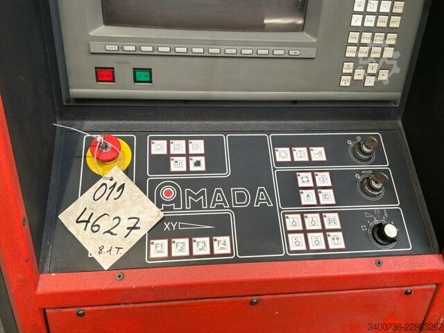 1993 Amada Arcade 210 CNC διάτρητική και αποκοπτική μηχανή, γενικά ανακατασκευασμένη Amada Arcade 210 CNC