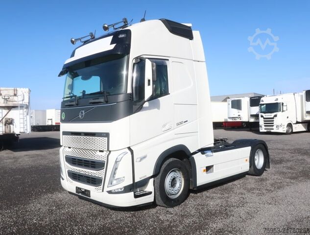Standaard trekker Volvo FH 500 Globe XL Retarder I-Park Cool Euro 6