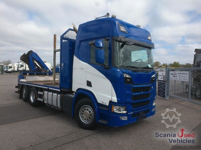 Camion cu platformă Scania R 450 B6x2*4NB