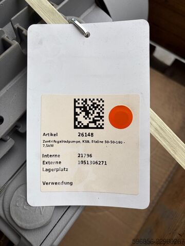  KSB ETALINE SYT ETL050 kW NOWA KSB ETALINE SYT ETL050 kW NOWA