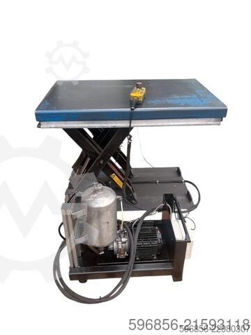  Podnośnik nożycowy hydrauliczny 500 kg 230/400V Stół podnoszący